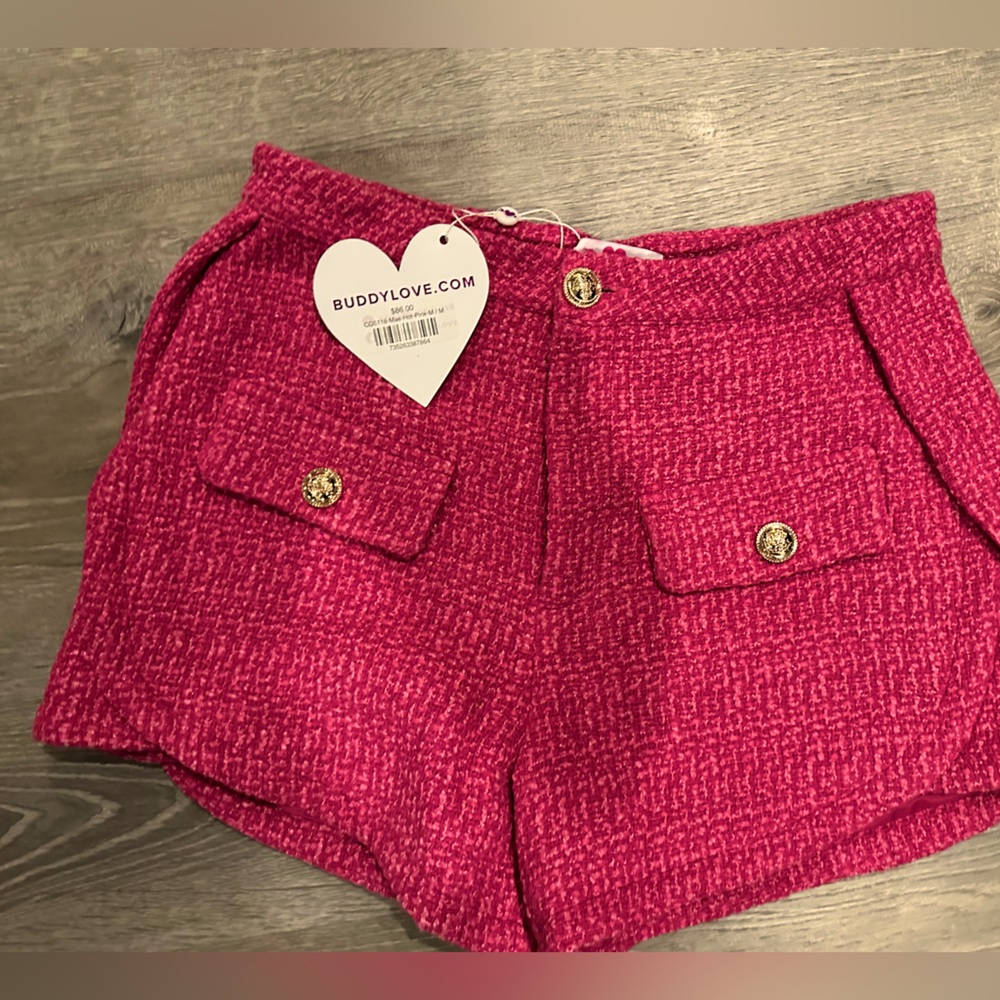 NWT- Buddy Love pink Skort